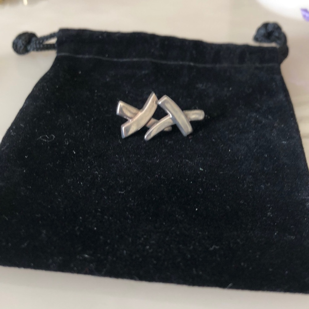 Retired Tiffany star earrings